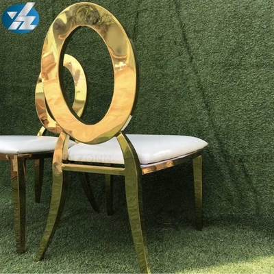 Hollow Back Round gold events เก้าอี้ munufacturer