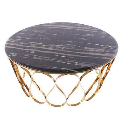 ราคาดี โต๊ะกลางสแตนเลส ขนาดกลาง ผิวหินอ่อน 40-50ซม ออนไลน์