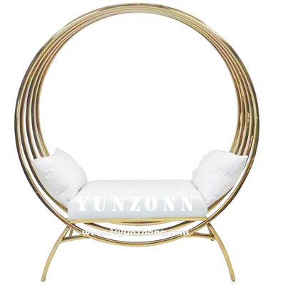 ราคาดี โซฟาคู่แต่งงานคลาสสิก เซ็ตบัลลังก์แต่งงานรอบ เก้าอี้กรงนก ออนไลน์