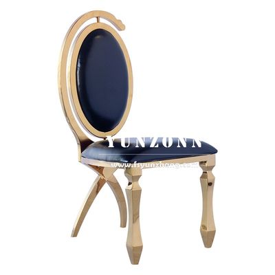 ราคาดี ห้องพักหรูหราในดูไบ ราคาถูก ขายปลีก ทองเหล็กไร้ขัด อาหารเลี้ยง เก้าอี้แต่งงานสําหรับงานเลี้ยง ออนไลน์