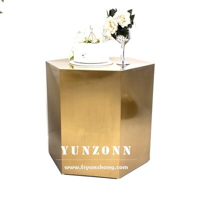 ราคาดี โต๊ะเค้กโลหะทรงหกเหลี่ยมดีไซน์ใหม่ เฟอร์นิเจอร์สำหรับบ้านและสวน พร้อมการใช้งานกลางแจ้งสำหรับสตูลนั่งเก็บของลดราคา ออนไลน์